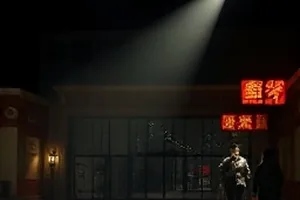 零点三号线榜单封面，深夜地铁车头灯光